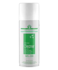 Foam cleaner for plastic, glass and metal
